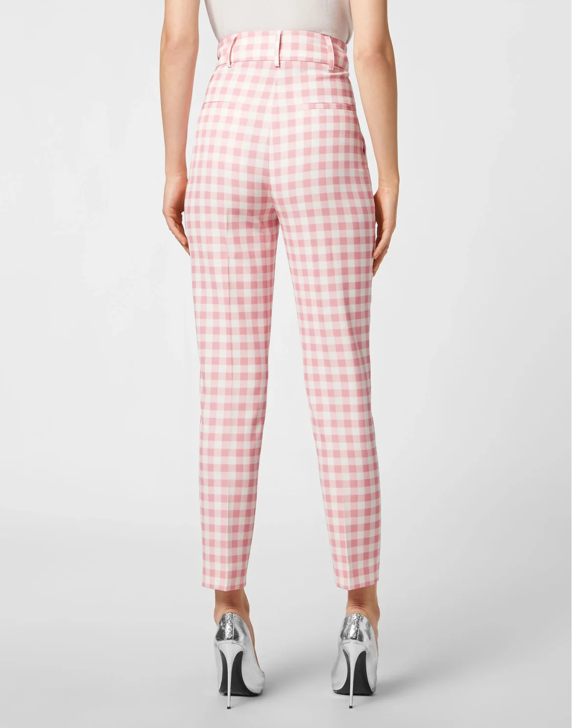 Vichy Office Trousers, цвет: Розовый