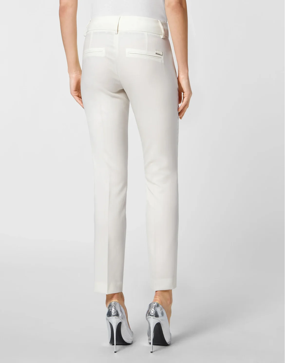 Straight Trousers, цвет: Белый