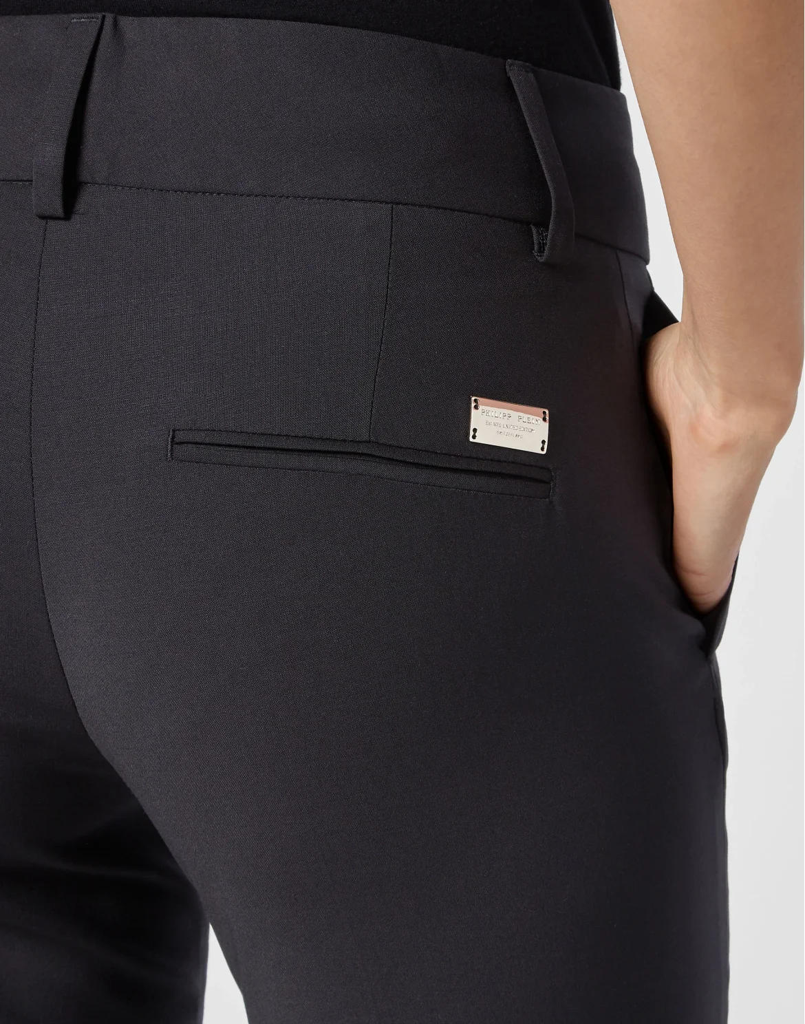 Straight Trousers, цвет: Черный