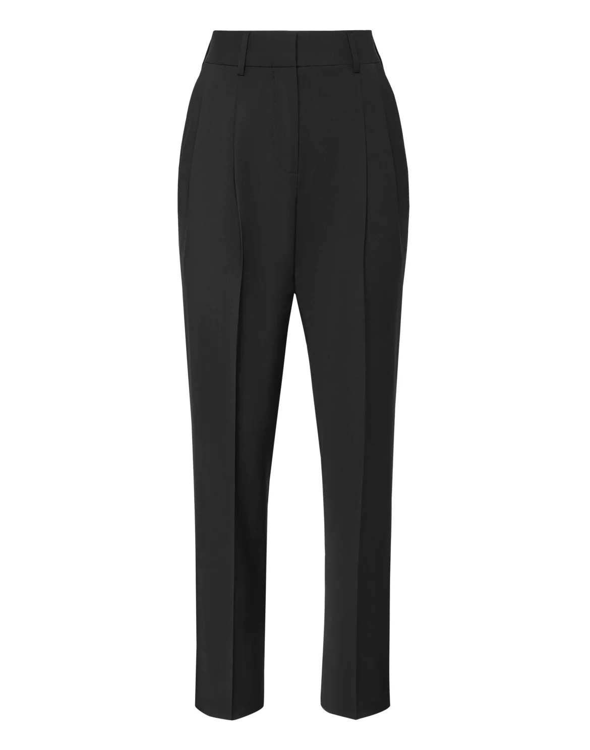 Straight Pinces Trousers, цвет: Черный