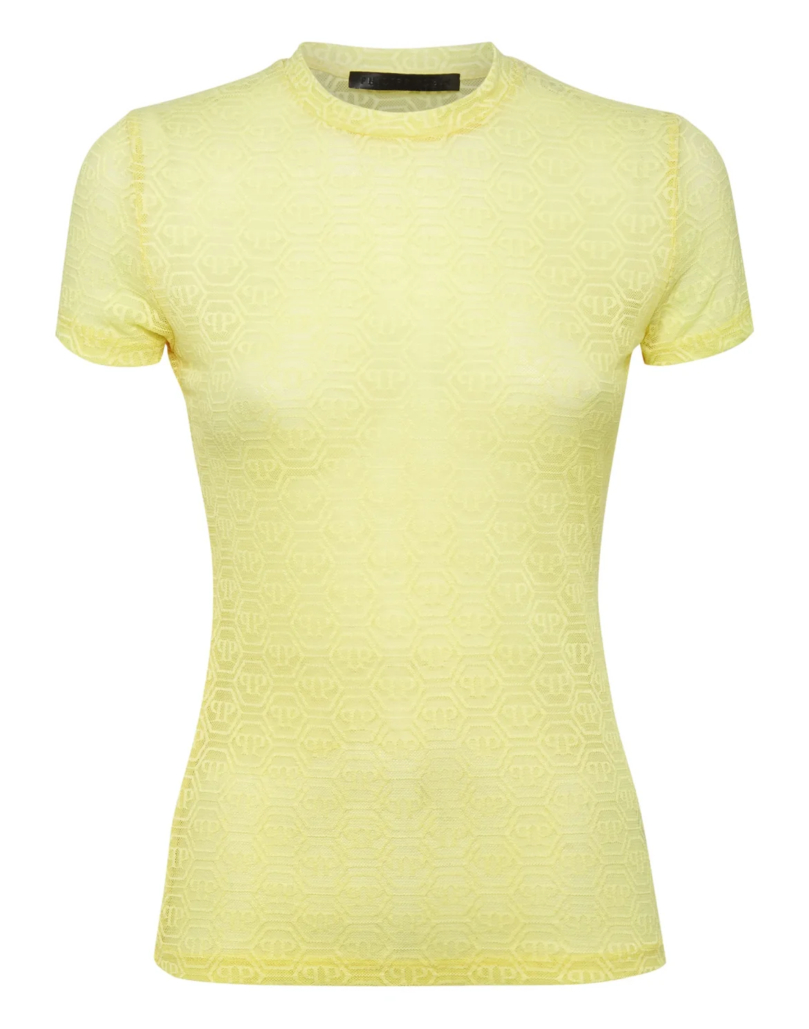Tulle T-shirt  Monogram, цвет: Желтый