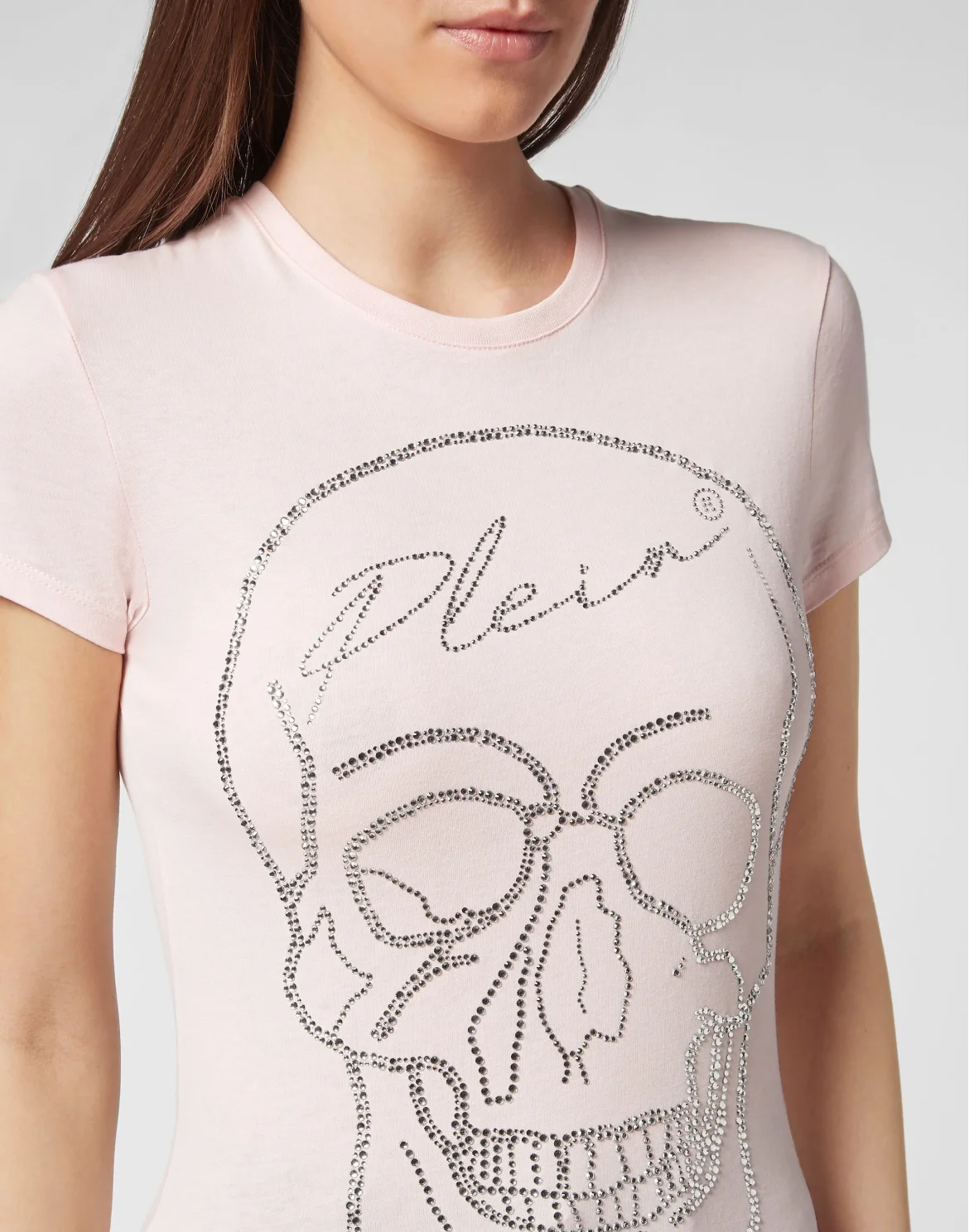 T-shirt Sexy Pure with Crystals, цвет: Розовый