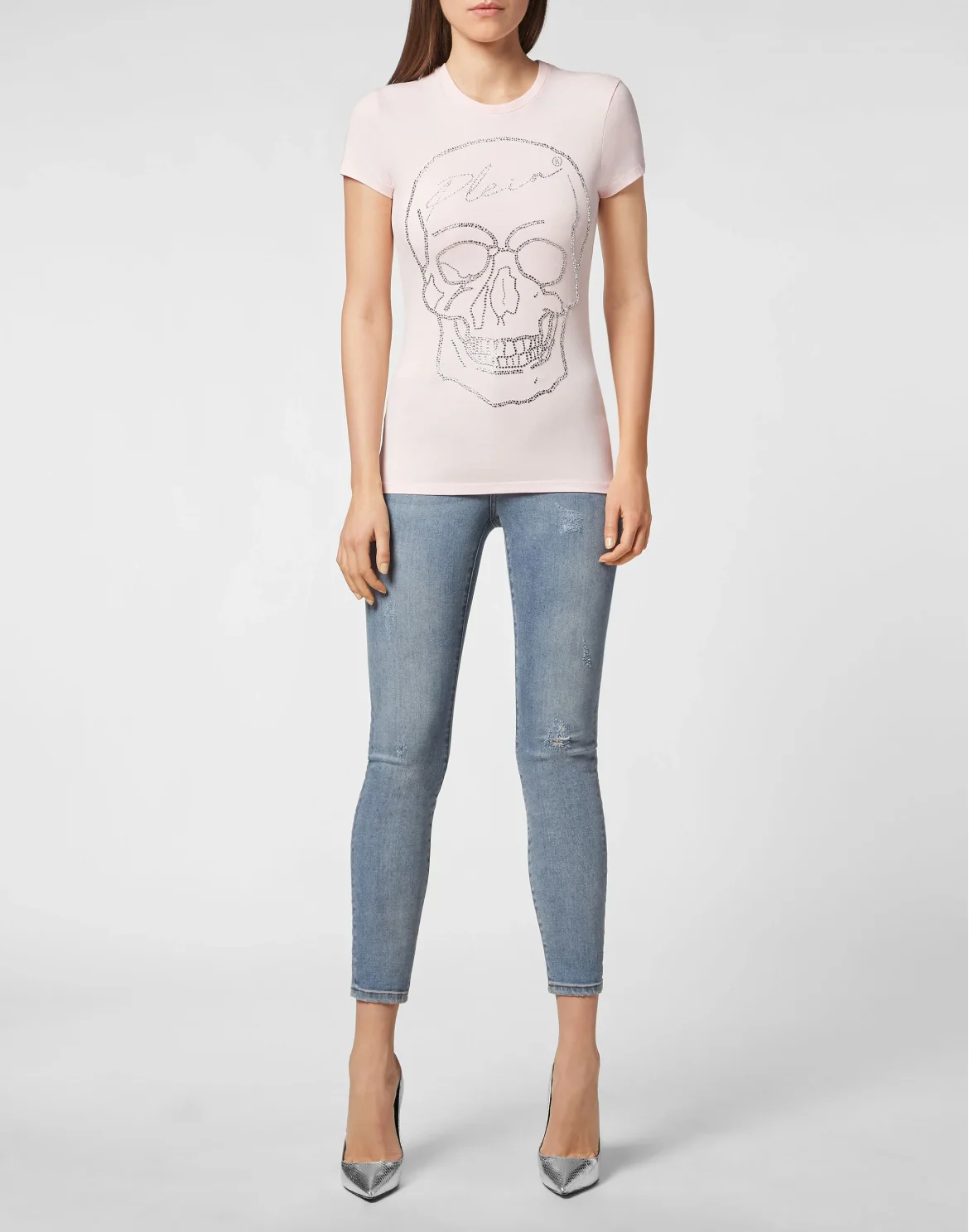 T-shirt Sexy Pure with Crystals, цвет: Розовый