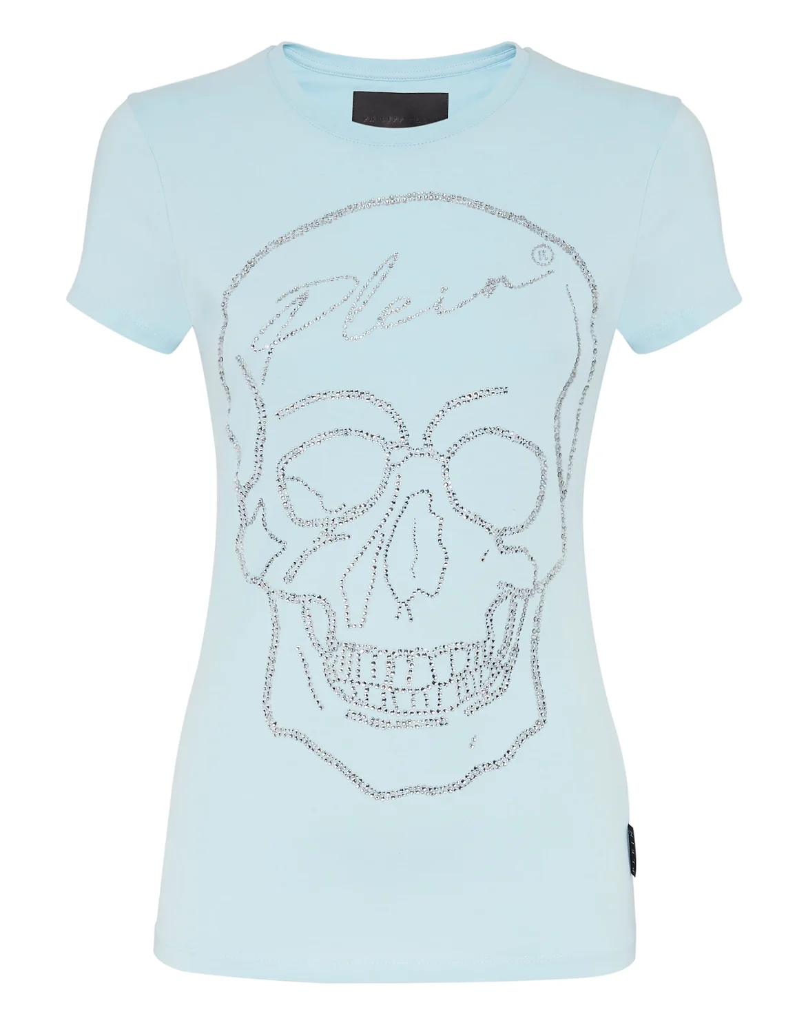 T-shirt Sexy Pure with Crystals, цвет: Голубой