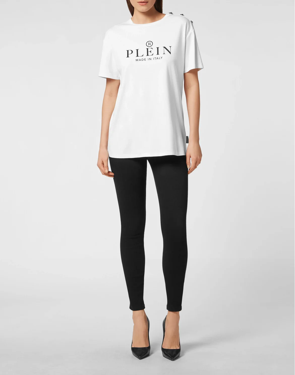 T-shirt Man Fit Philipp Plein TM, цвет: Белый