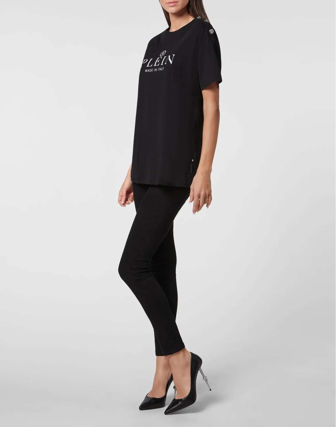 T-shirt Man Fit Philipp Plein TM, цвет: Черный