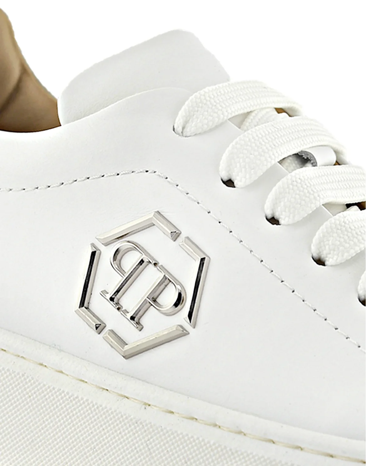 SNEAKERS THE PLEIN ORIGINAL BOX SOLE LACE, цвет: Белый