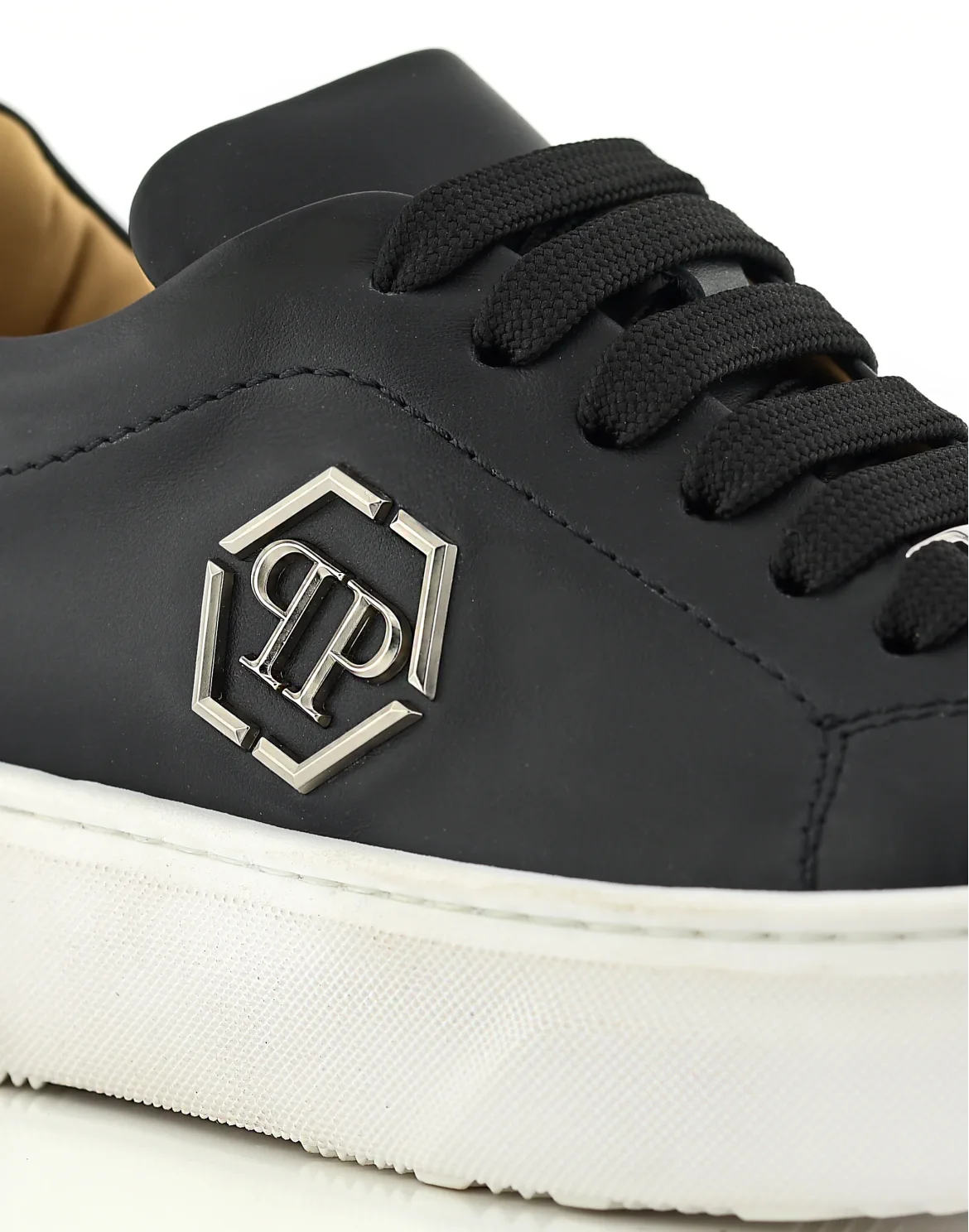 SNEAKERS THE PLEIN ORIGINAL BOX SOLE LACE, цвет: Черный