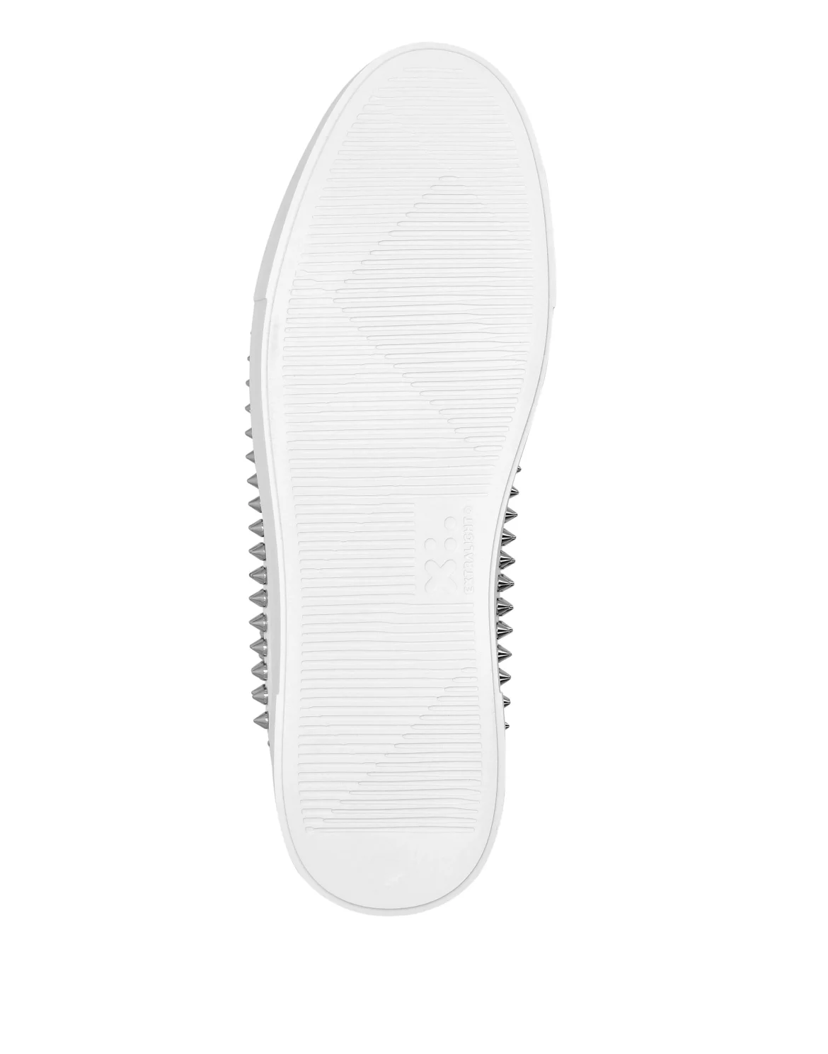 HI-TOP  STUDDED  SNEAKERS, цвет: Белый