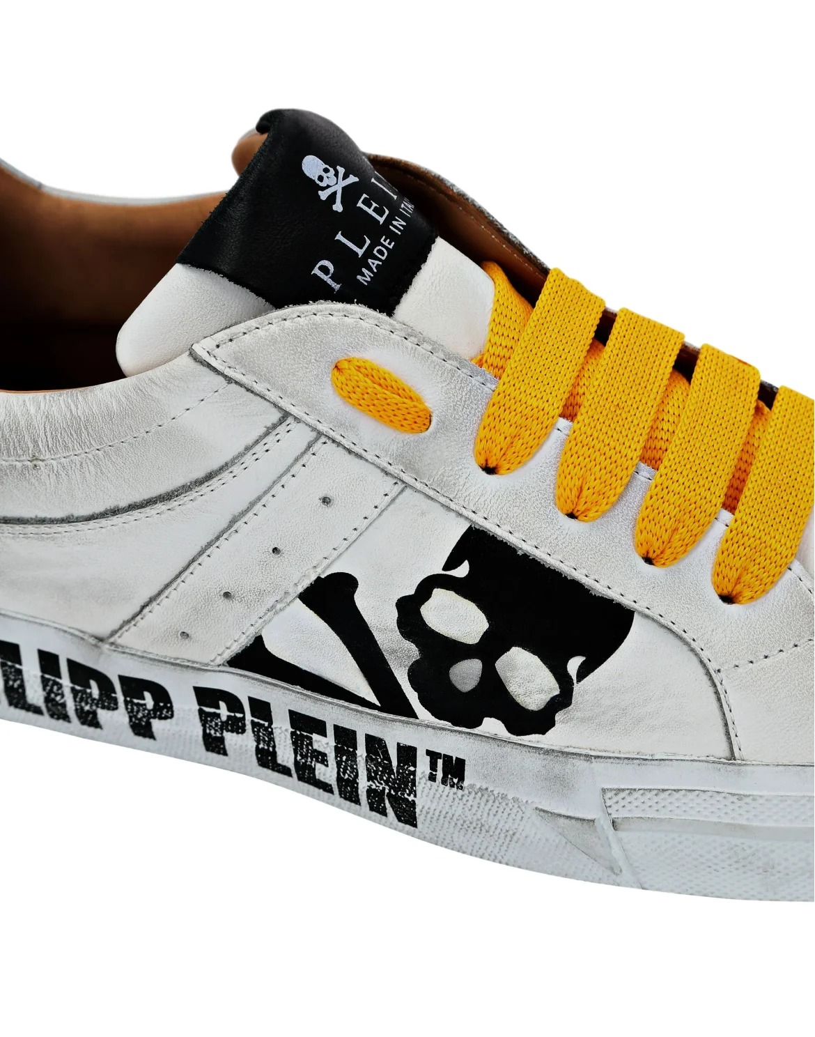 Leather Lo-Top Sneakers Retrokickz TM, цвет: Белый