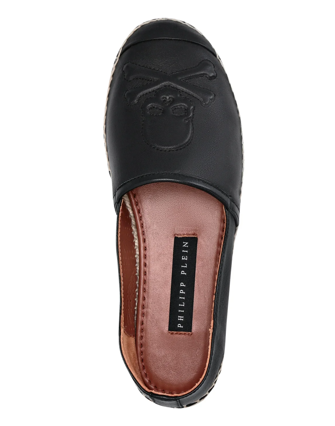 Leather Espadrillas, цвет: Черный