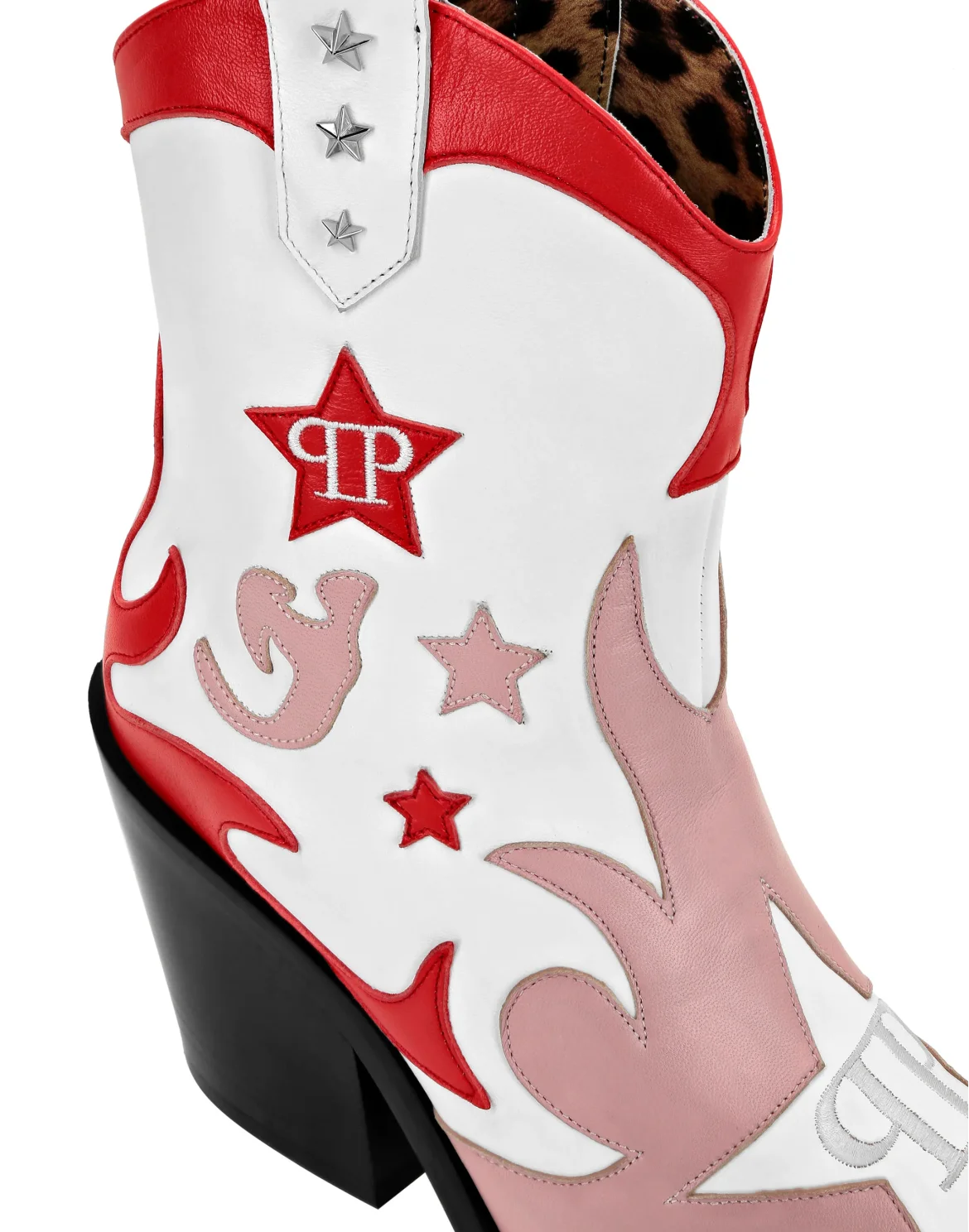 RODEO  INTARSIA  ANKLE BOOTS, цвет: Красный