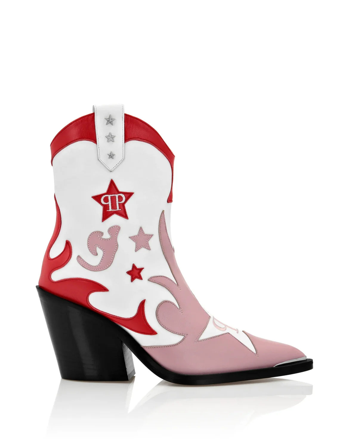 RODEO  INTARSIA  ANKLE BOOTS, цвет: Красный