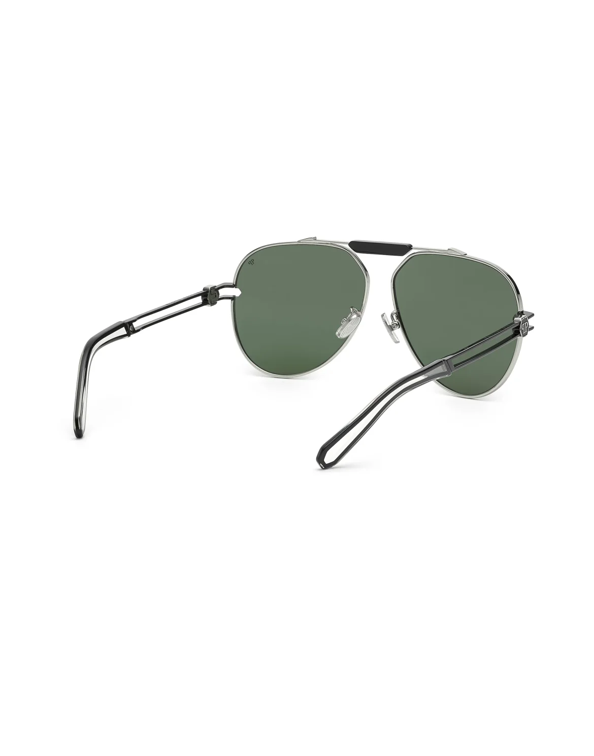 Sunglasses Aviator GOLDEN PLEIN SEVENTIES, цвет: Черный