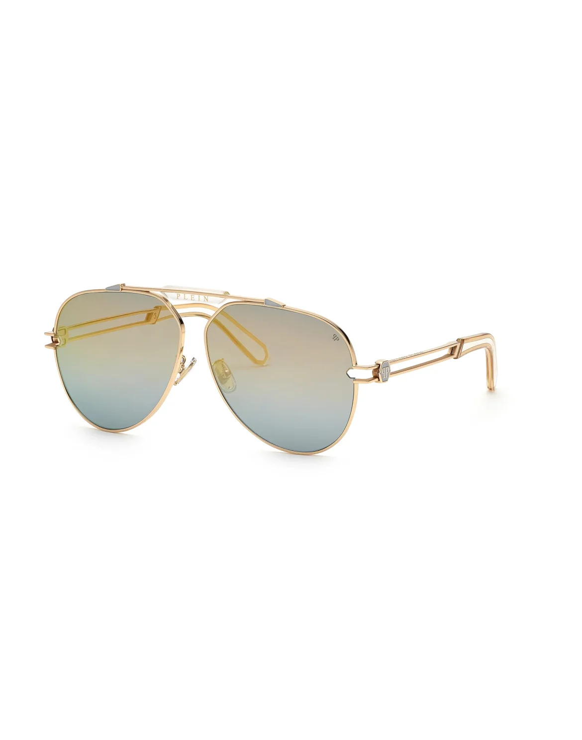 Sunglasses Aviator GOLDEN PLEIN SEVENTIES, цвет: Розовый