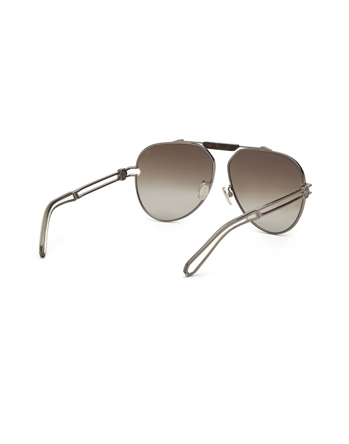 Sunglasses Aviator GOLDEN PLEIN SEVENTIES, цвет: Серый