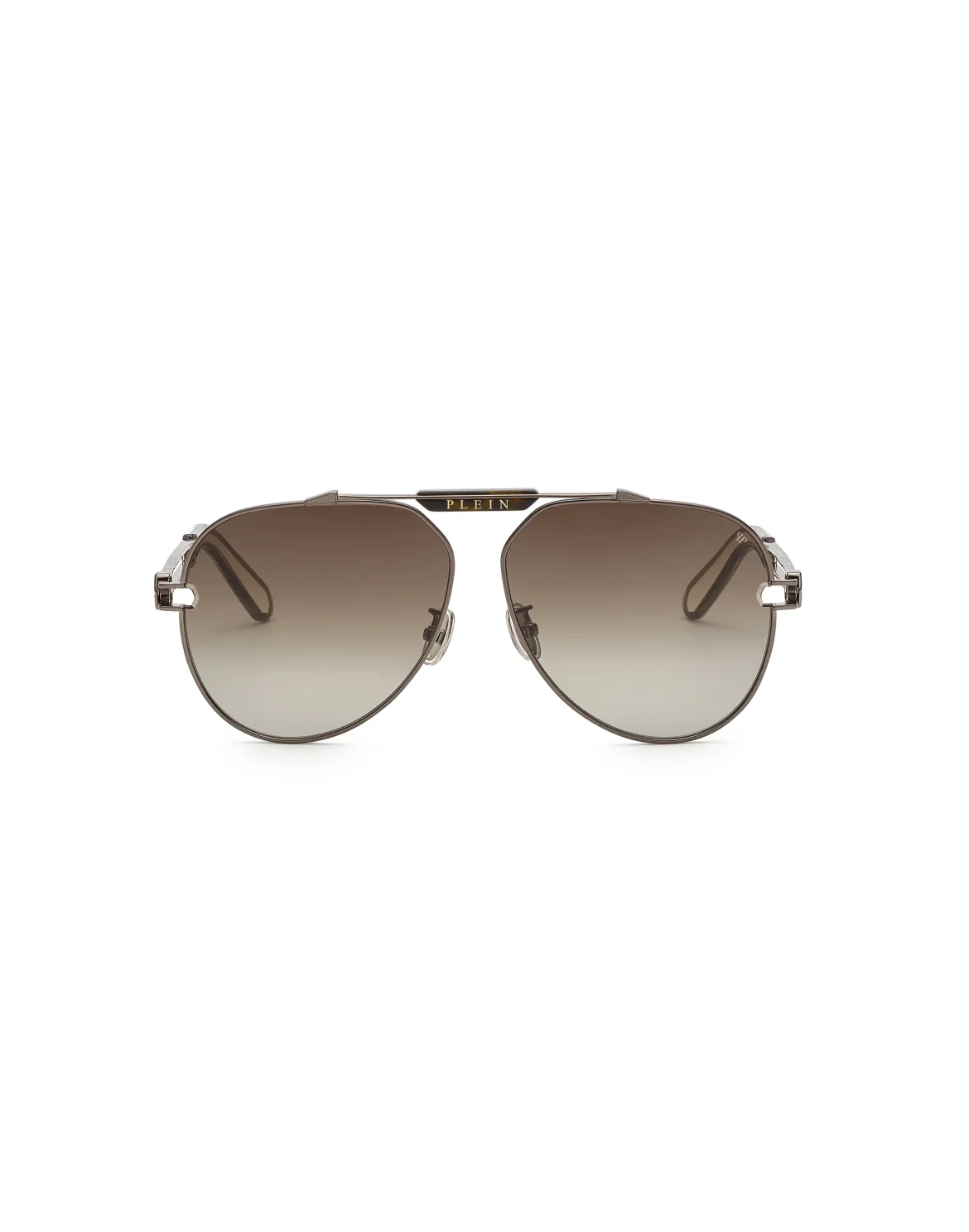Sunglasses Aviator GOLDEN PLEIN SEVENTIES, цвет: Серый