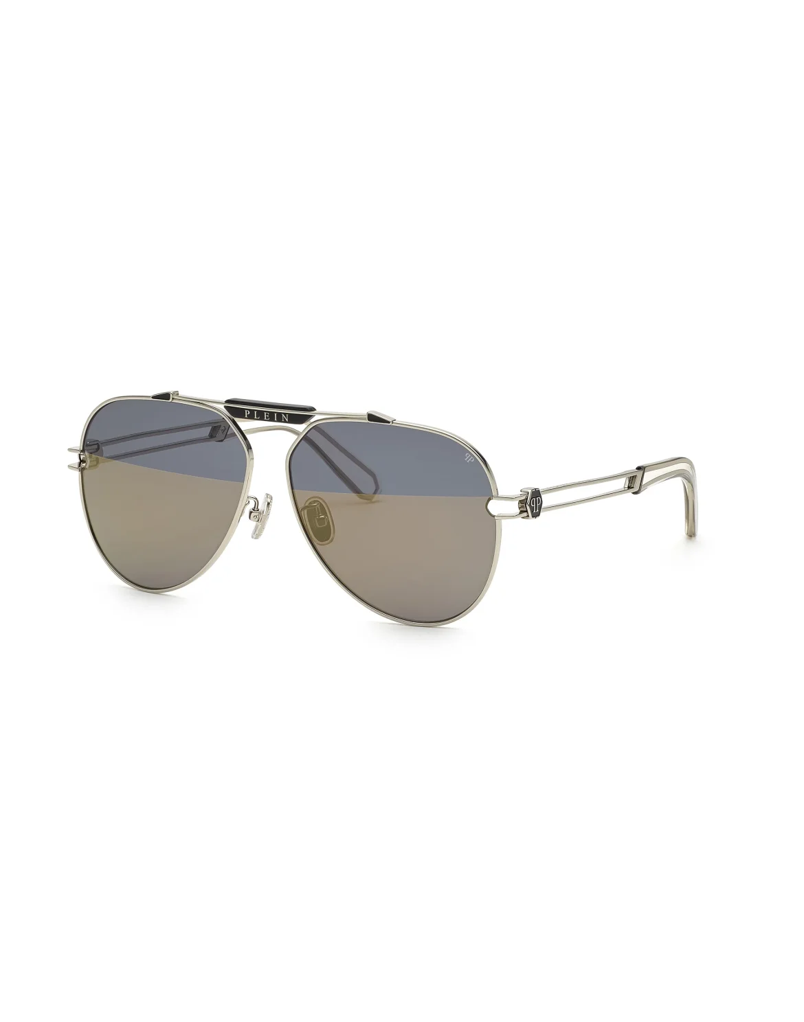 Sunglasses Aviator GOLDEN PLEIN SEVENTIES, цвет: Золотой