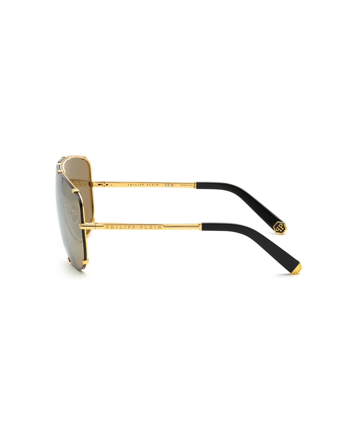 Sunglasses Aviator PLEIN STUD, цвет: Золотой