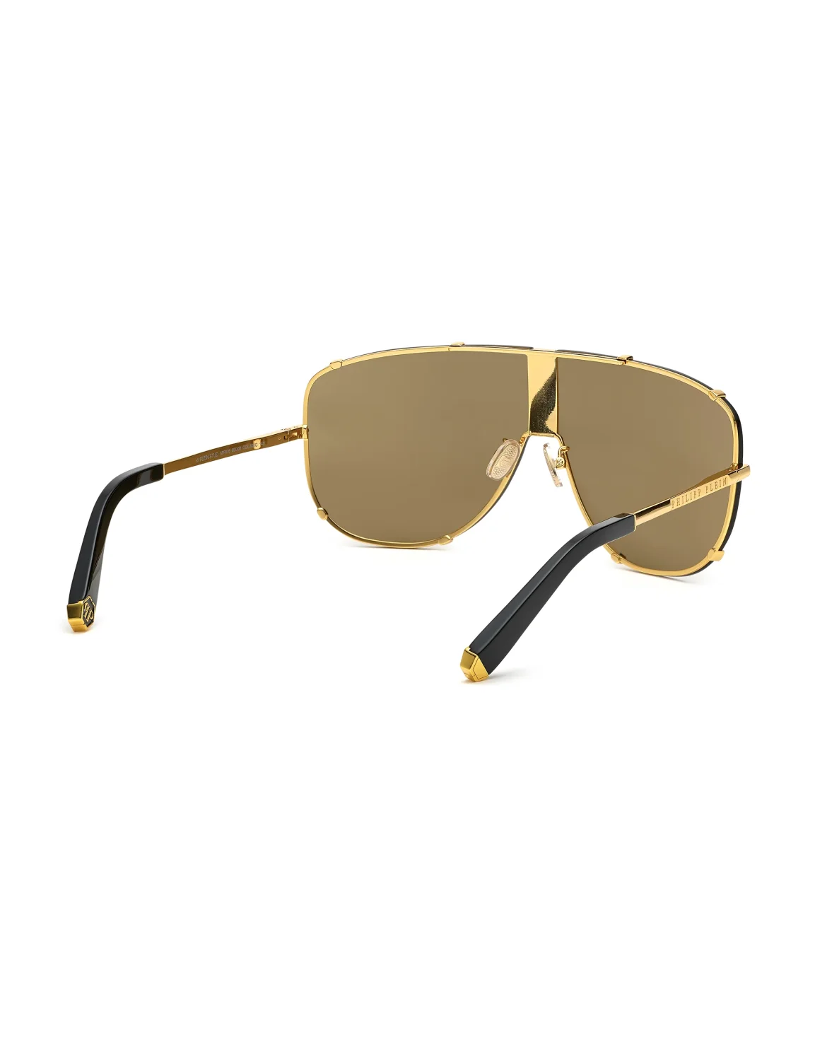 Sunglasses Aviator PLEIN STUD, цвет: Золотой