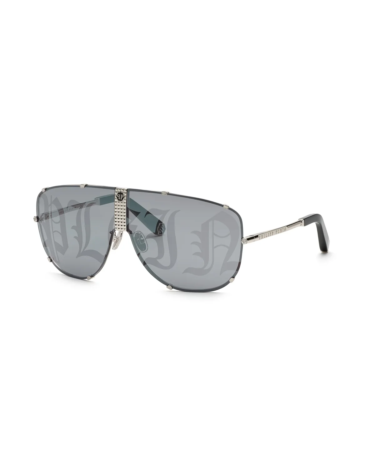 Sunglasses Aviator PLEIN STUD, цвет: Золотой