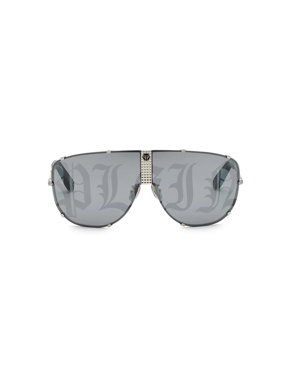 Sunglasses Aviator PLEIN STUD, цвет: Золотой