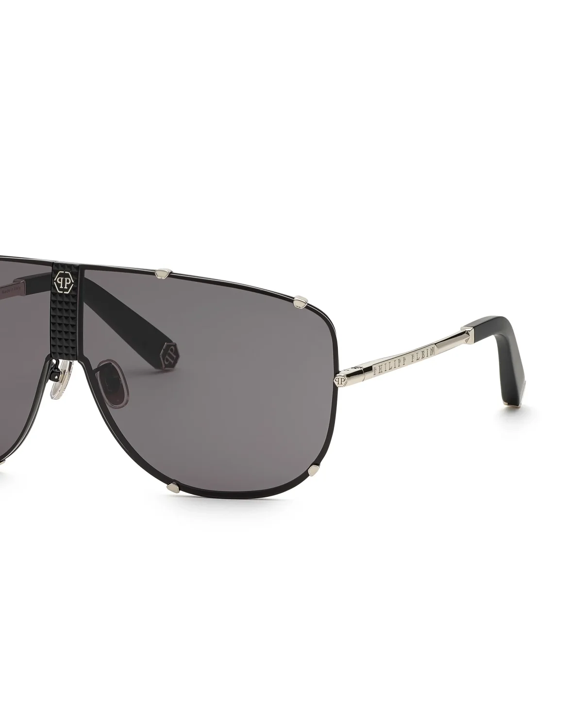 Sunglasses Aviator PLEIN STUD, цвет: Черный