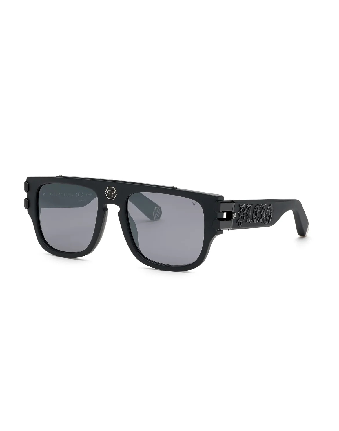 Sunglasses Square PLEIN PURE PLEASURE LONDON, цвет: Черный