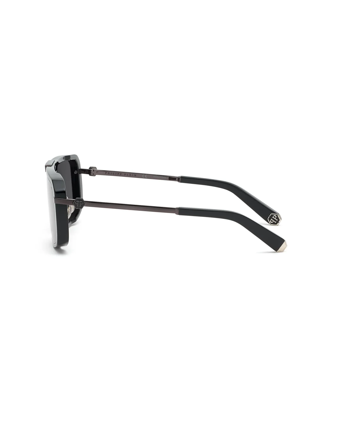 Sunglasses Rectangular Plein Legacy + NFT, цвет: Черный