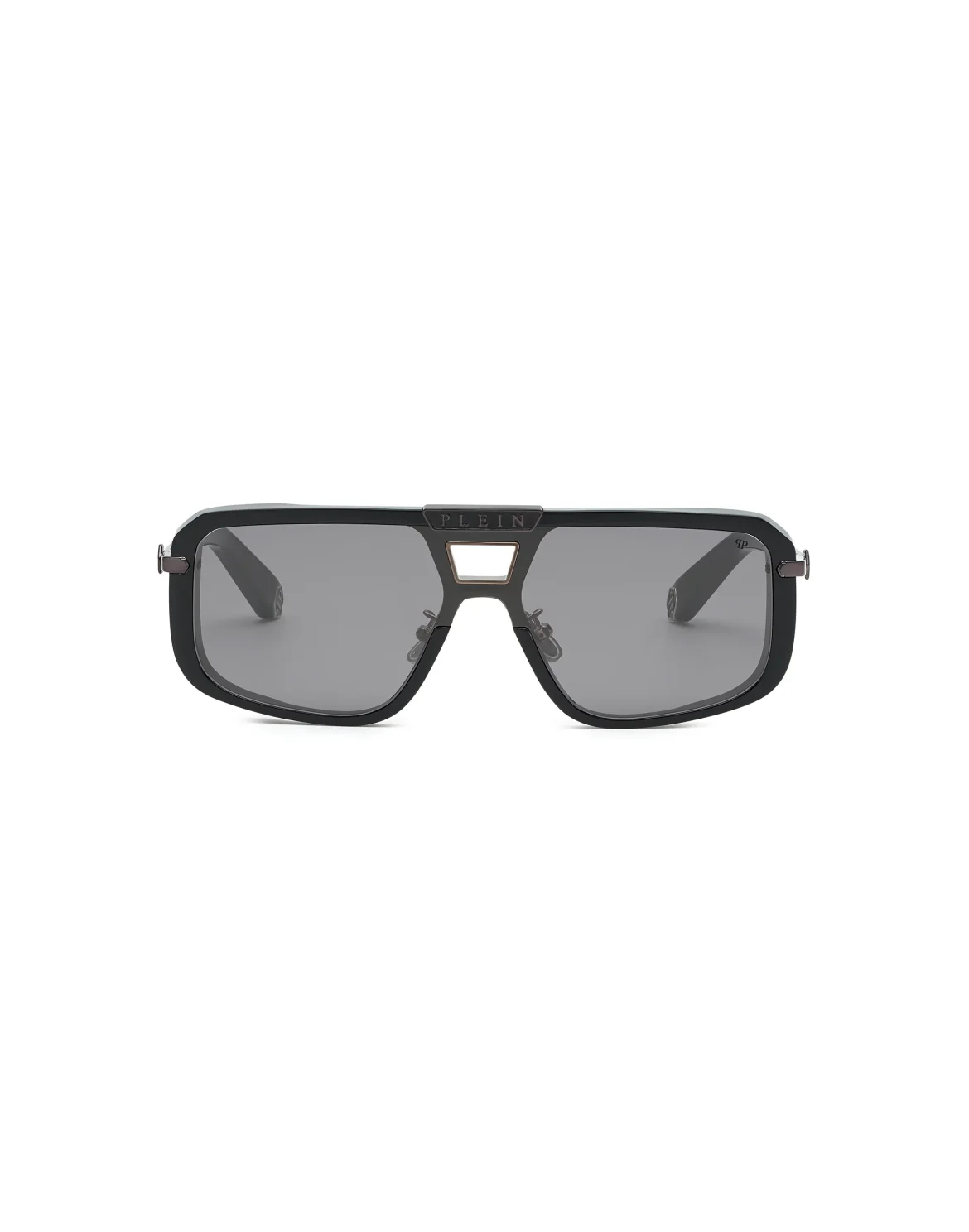 Sunglasses Rectangular Plein Legacy + NFT, цвет: Черный