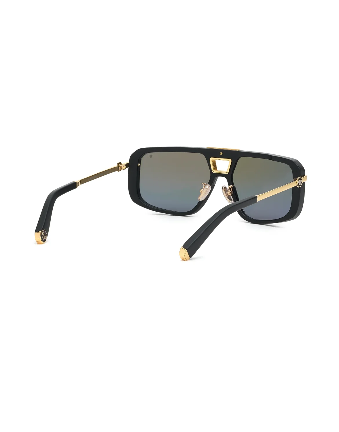 Sunglasses Rectangular Plein Legacy + NFT, цвет: Черный