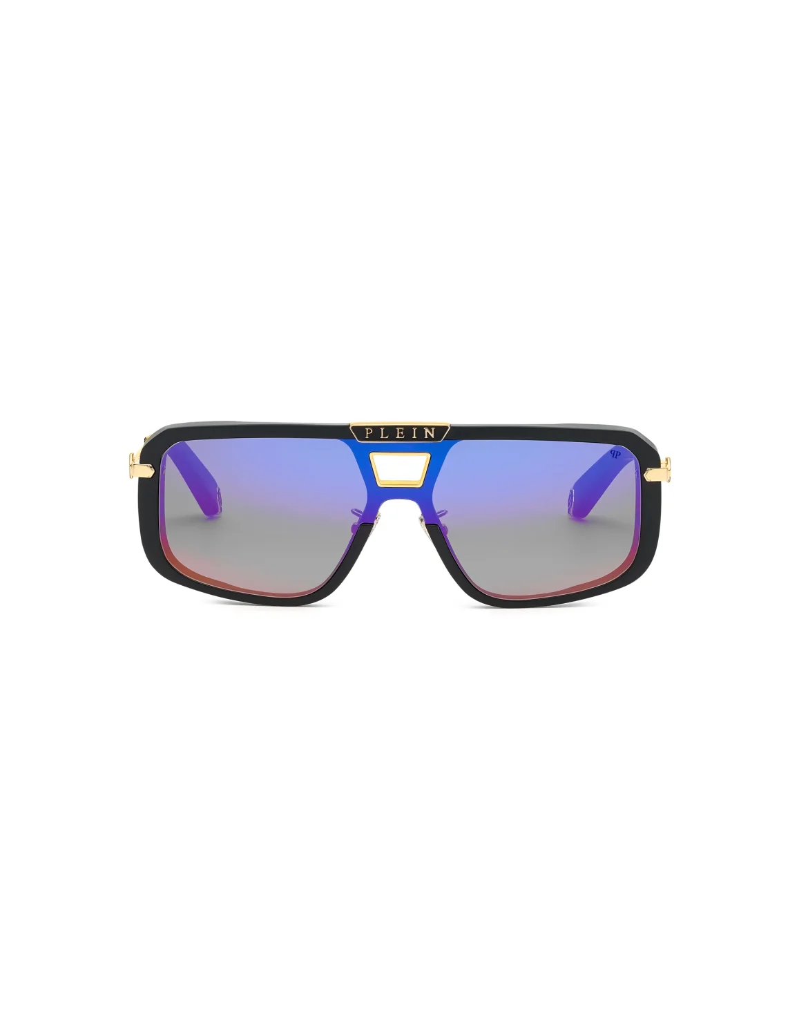 Sunglasses Rectangular Plein Legacy + NFT, цвет: Черный
