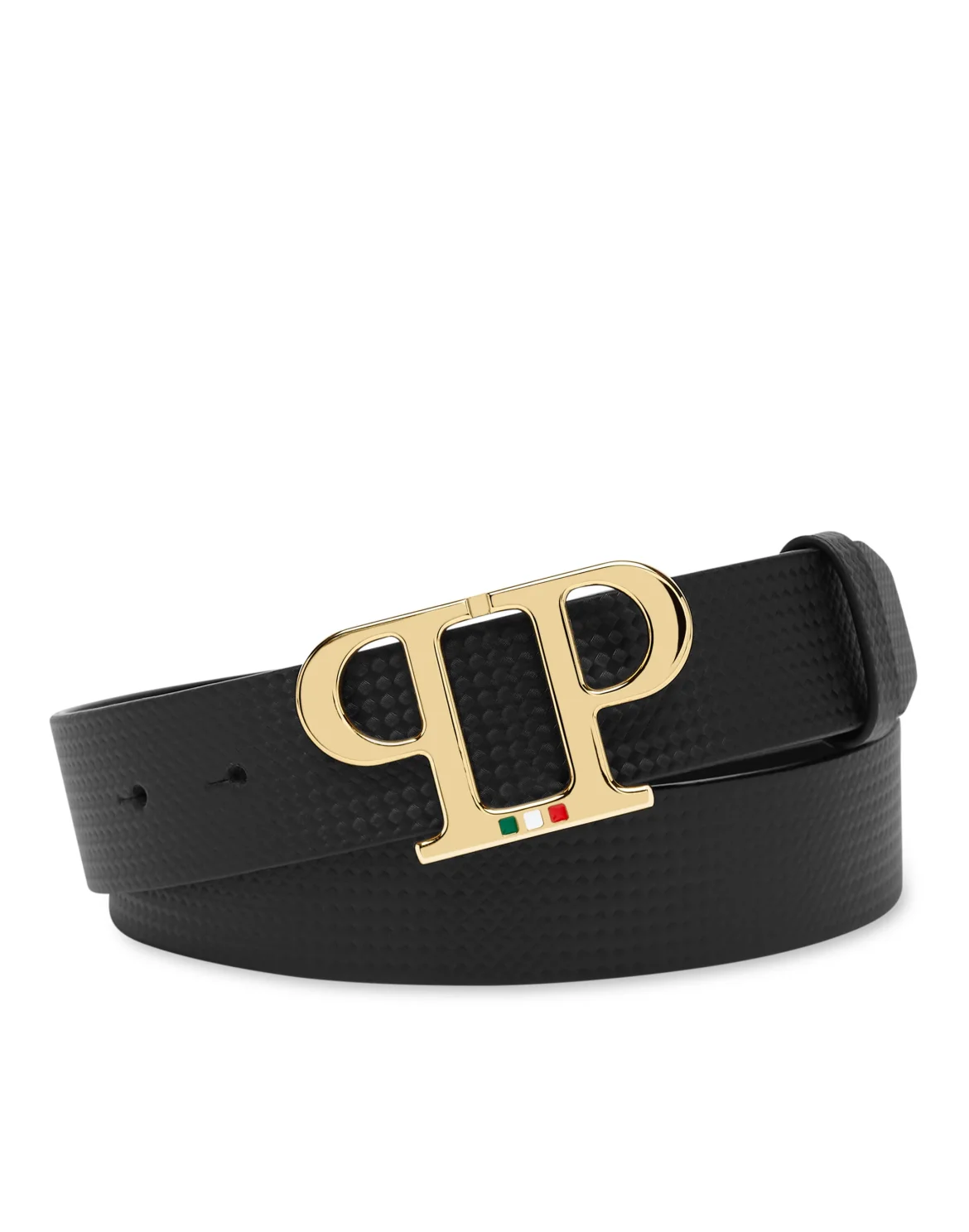 Leather Belt Basic, цвет: Черный