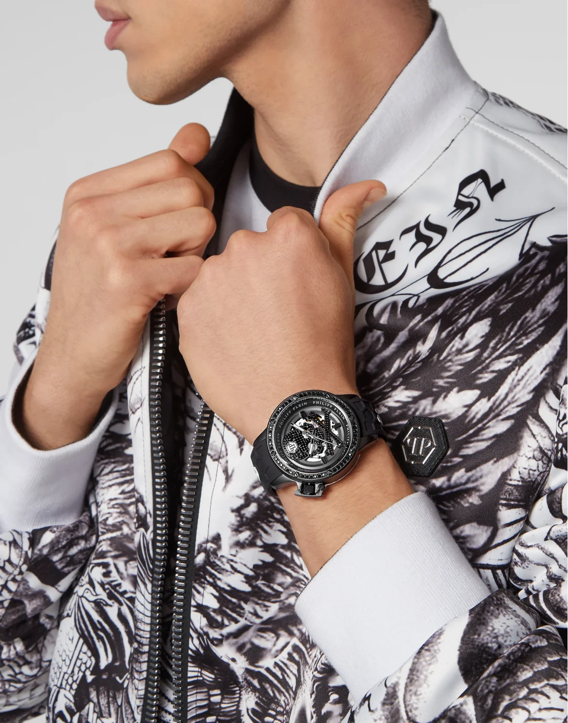 PLEIN RICH WATCH, цвет: Черный