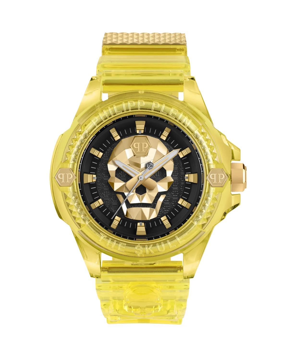 THE $KULL TECH EDIT WATCH, цвет: Желтый