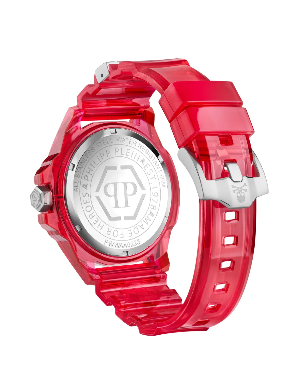 THE $KULL TECH EDIT WATCH, цвет: Красный