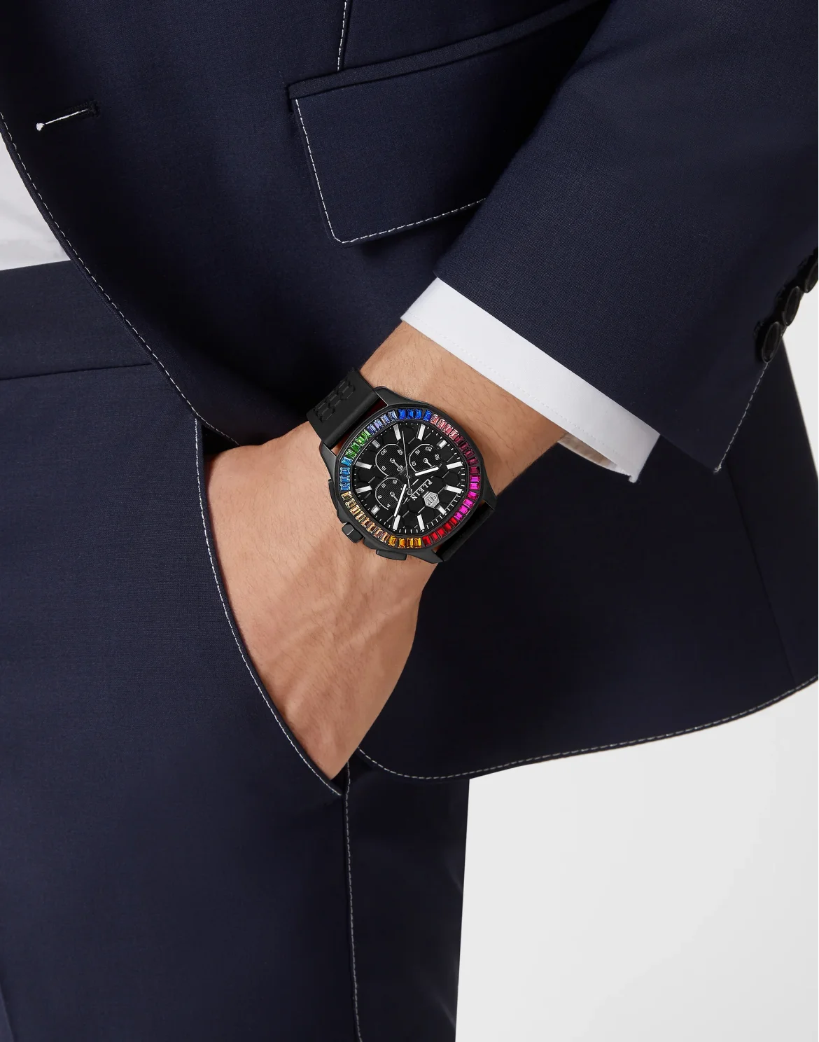 $PECTRE CHRONO WATCH, цвет: Черный