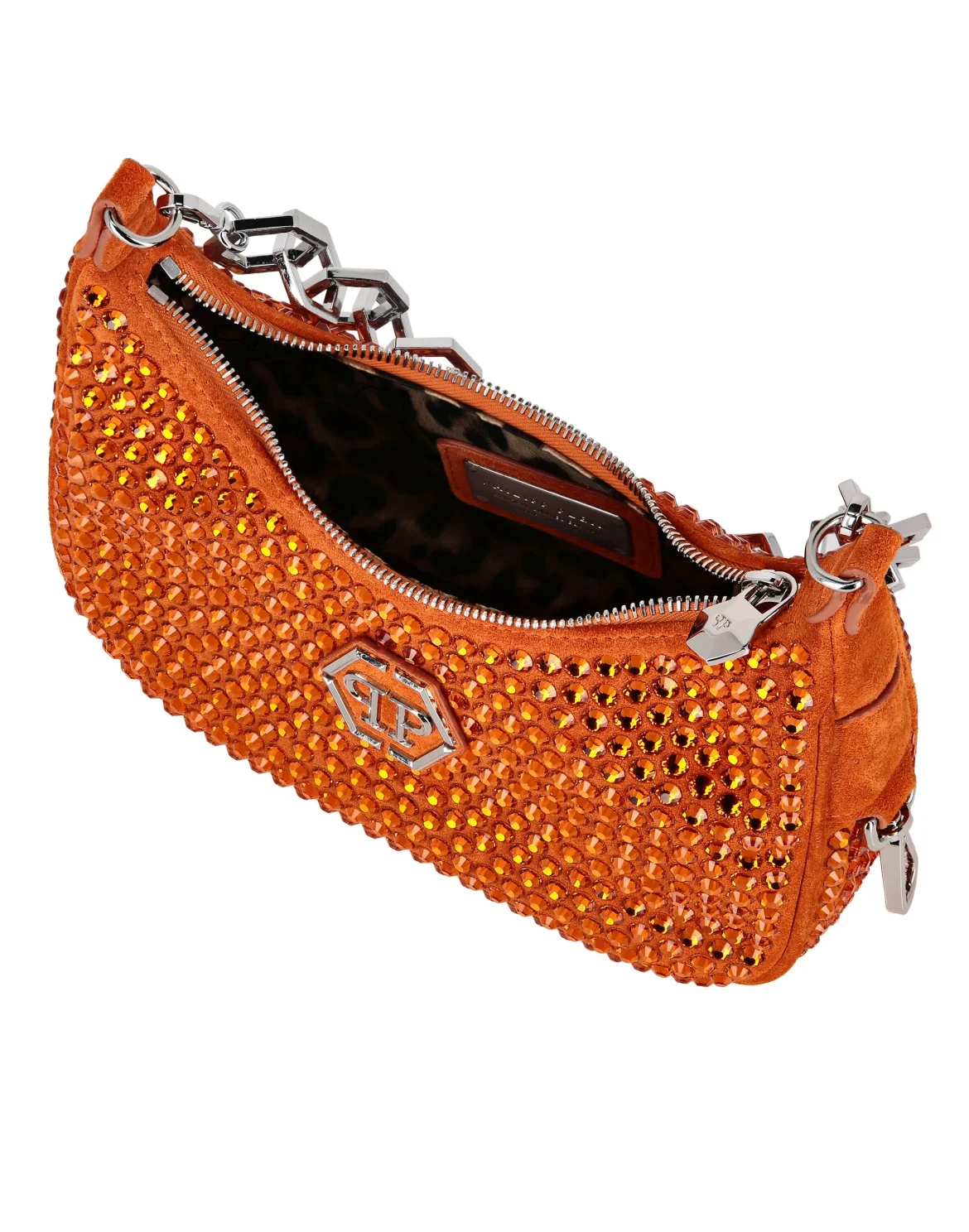 Shoulder Bag Crystal, цвет: Оранжевый