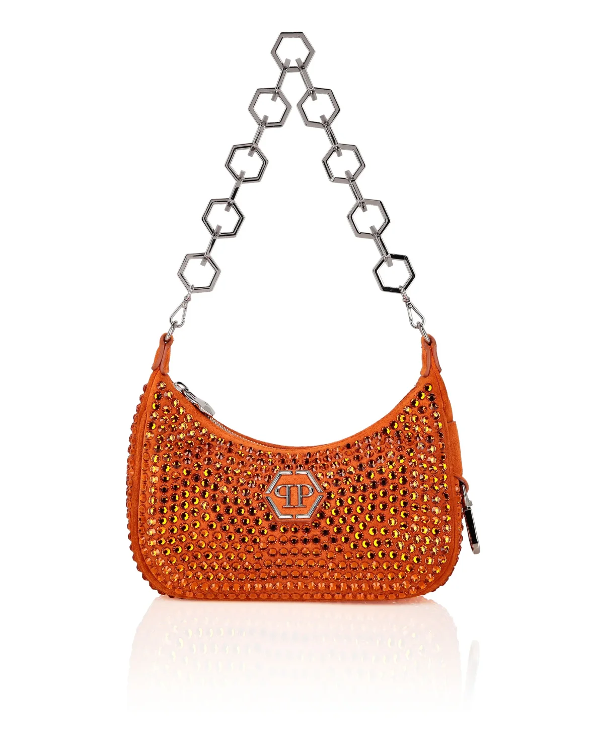 Shoulder Bag Crystal, цвет: Оранжевый
