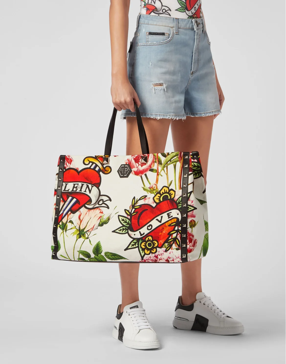 Canvas Tote Bag Love, цвет: Мультиколор