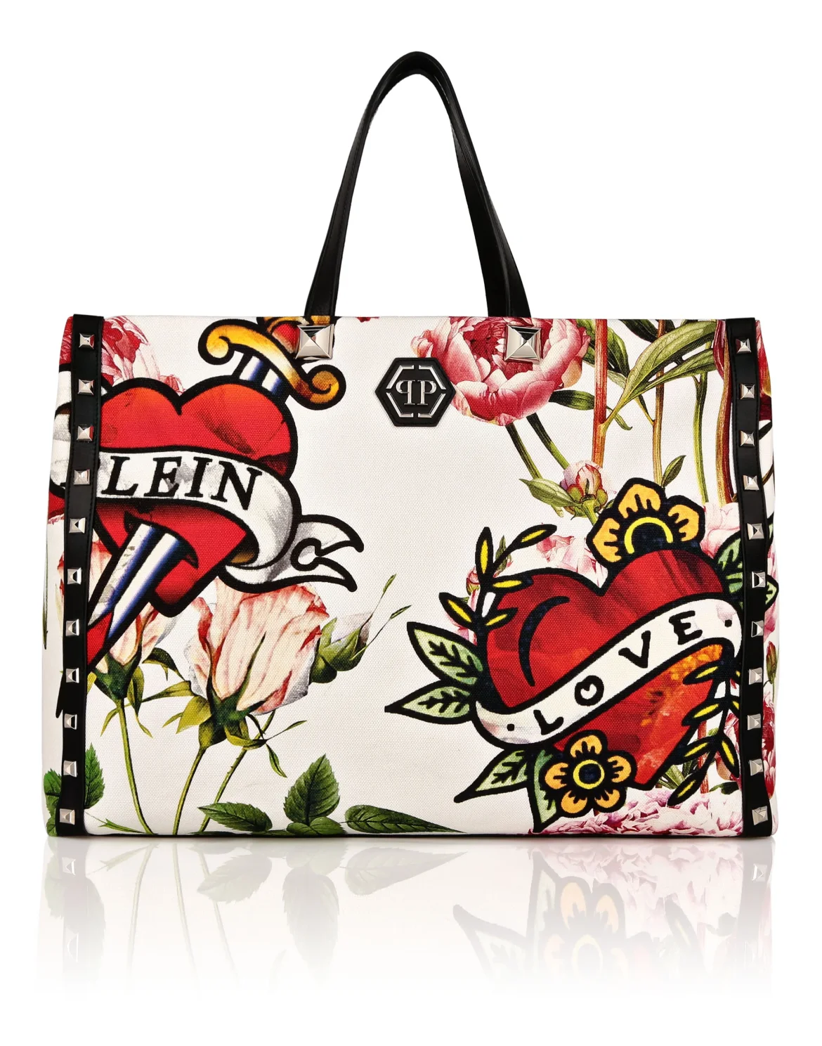 Canvas Tote Bag Love, цвет: Мультиколор