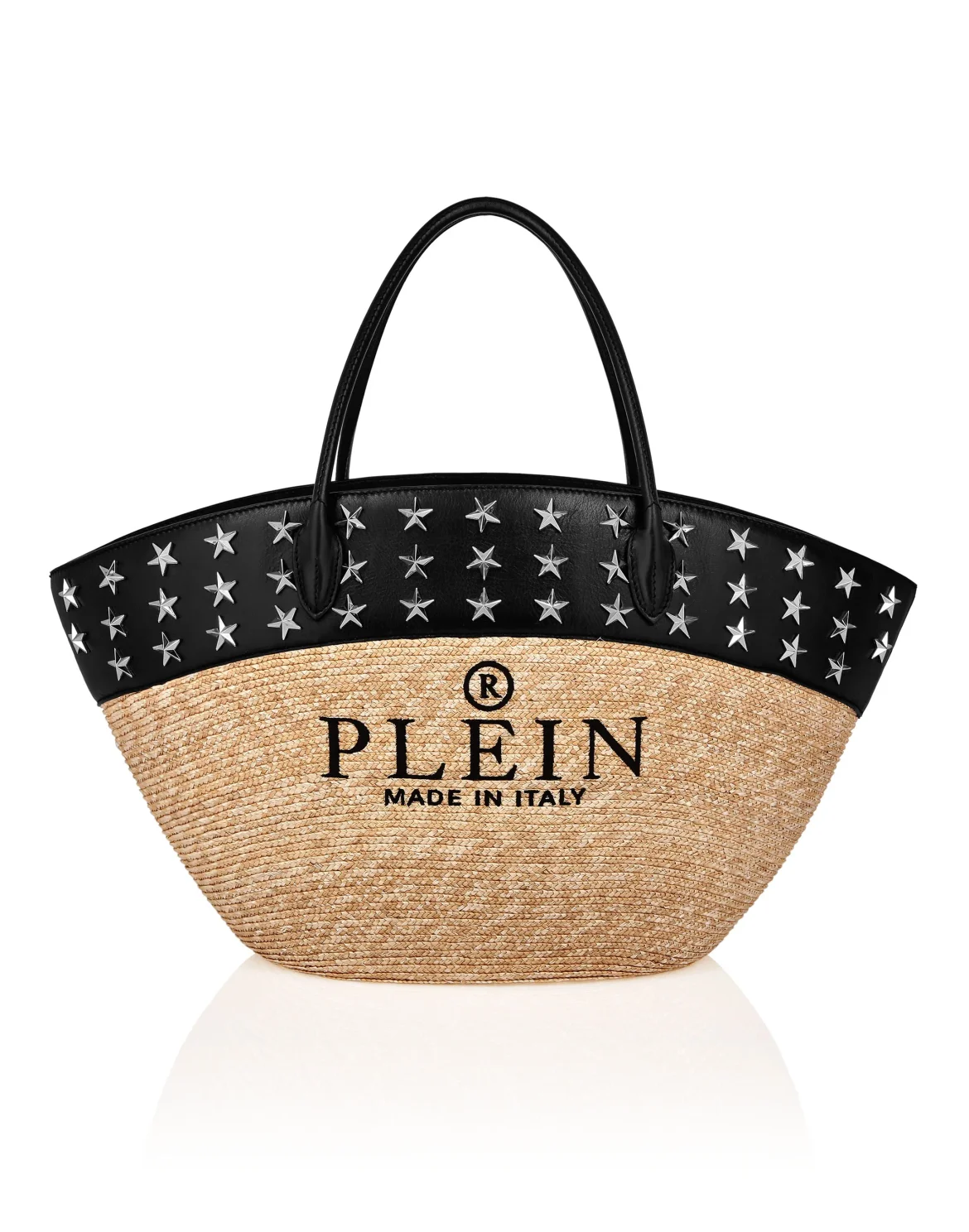 Raffia Handle Bag, цвет: Бежевый