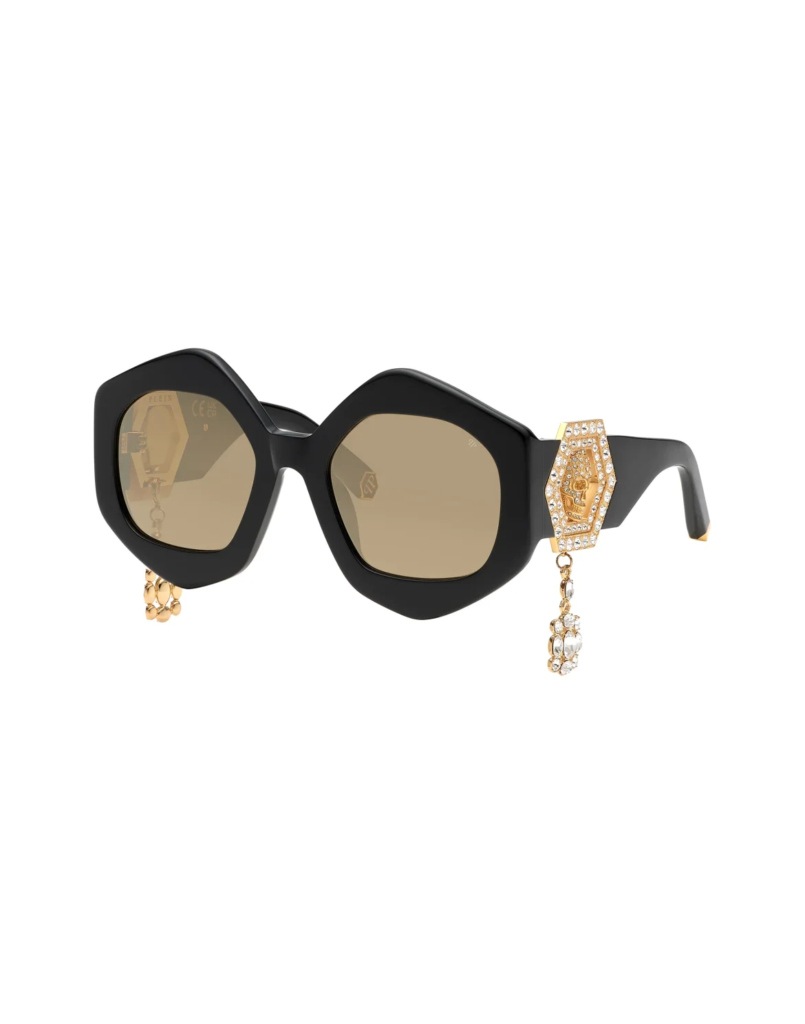 Sunglasses Round EXCLUSIVE, цвет: Черный