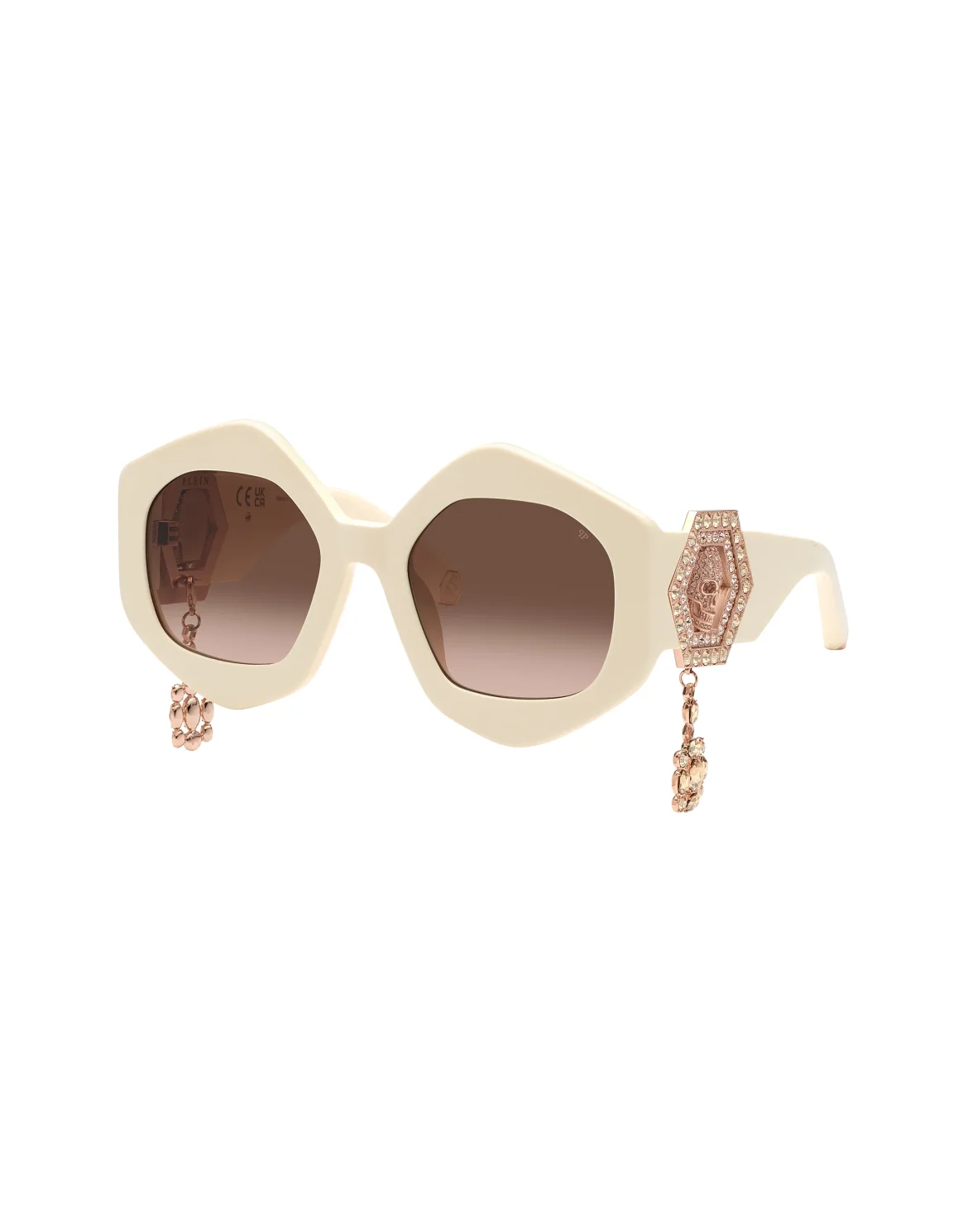 Sunglasses Round EXCLUSIVE, цвет: Бежевый