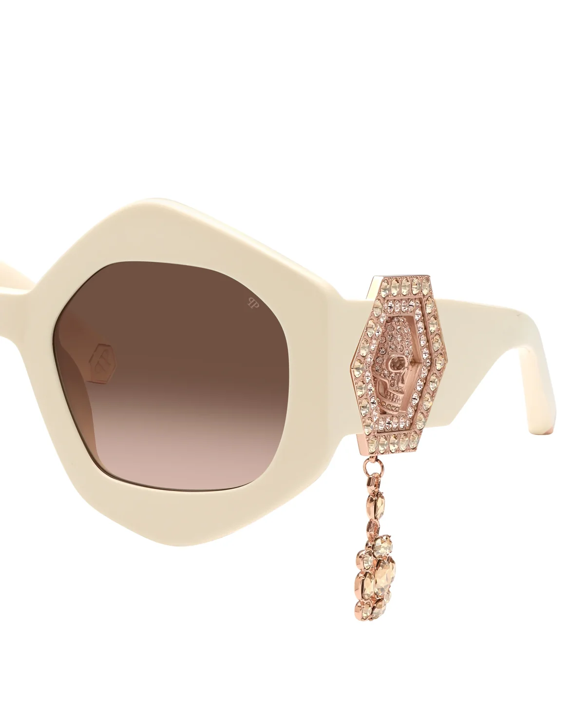Sunglasses Round EXCLUSIVE, цвет: Бежевый