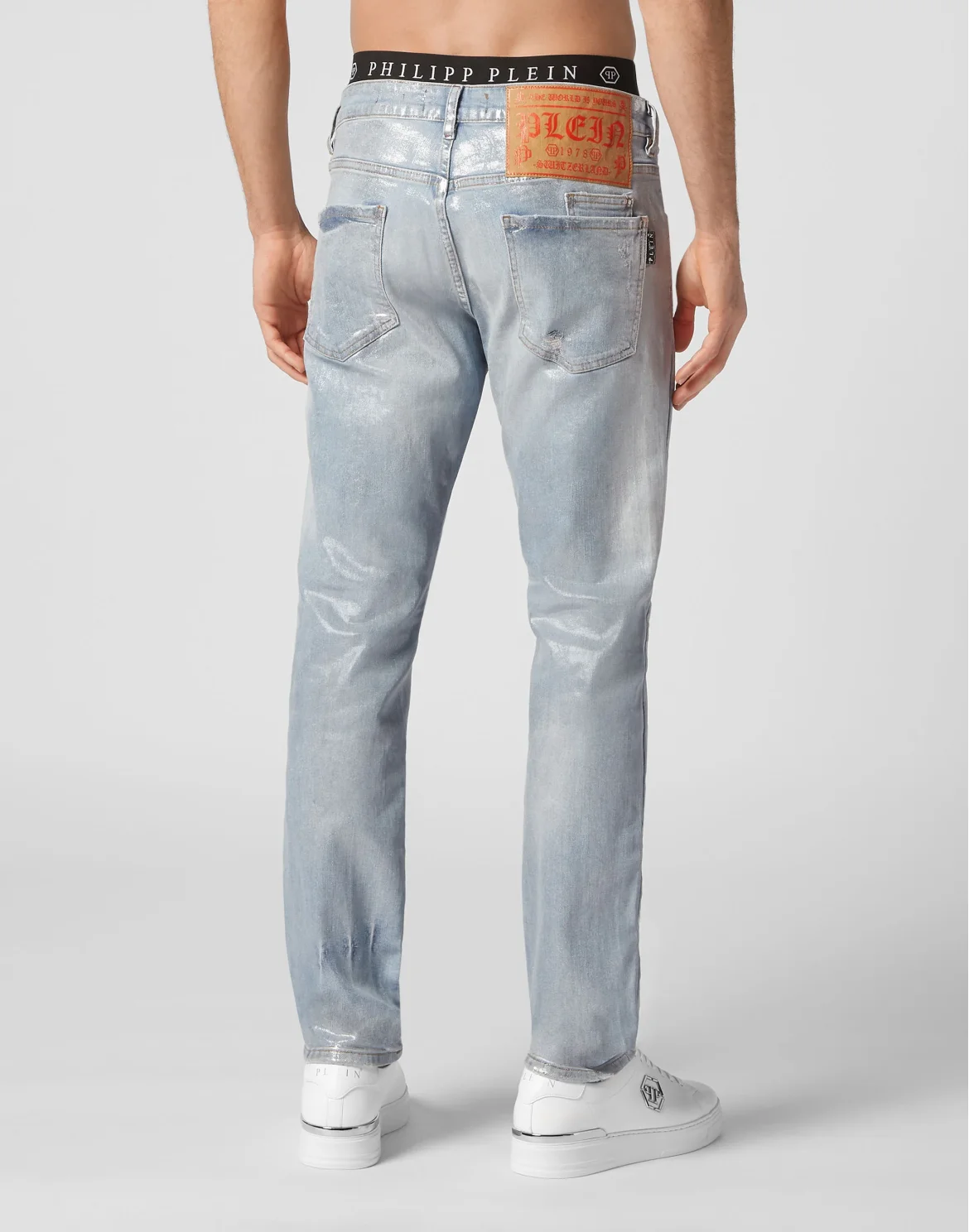 Denim Trousers Super Straight Cut, цвет: Синий