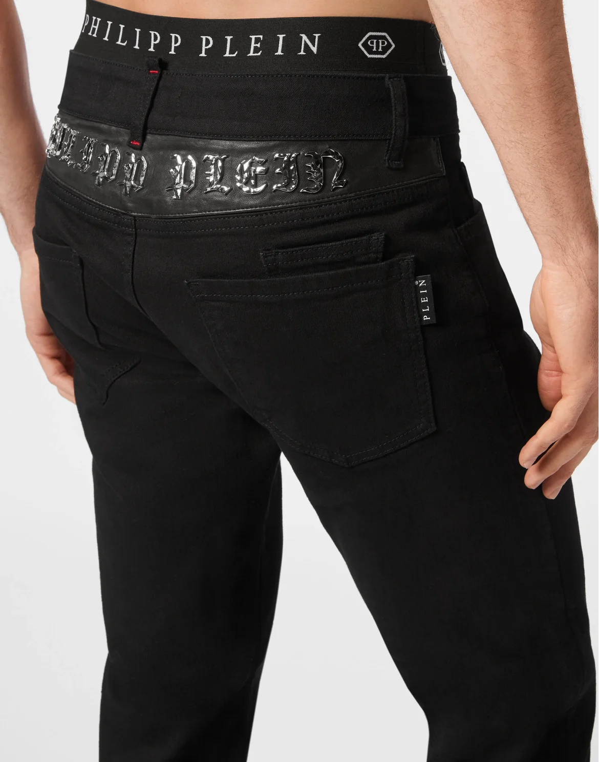 Denim Trousers Straight Supreme, цвет: Черный