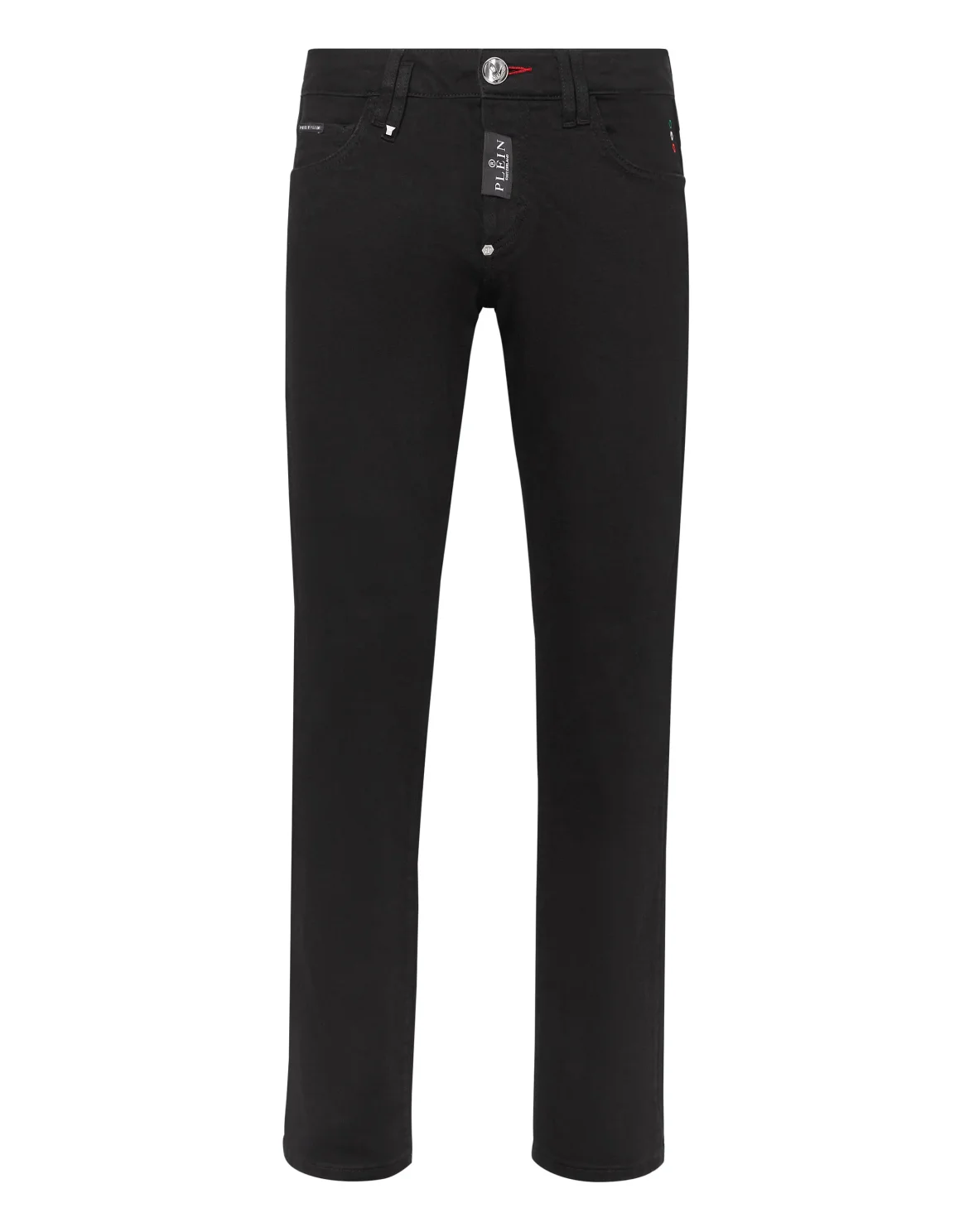 Denim Trousers Straight Supreme, цвет: Черный