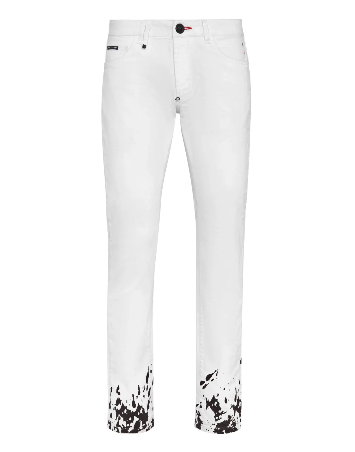 Denim Trousers Super Straight Cut Tattoo, цвет: Белый