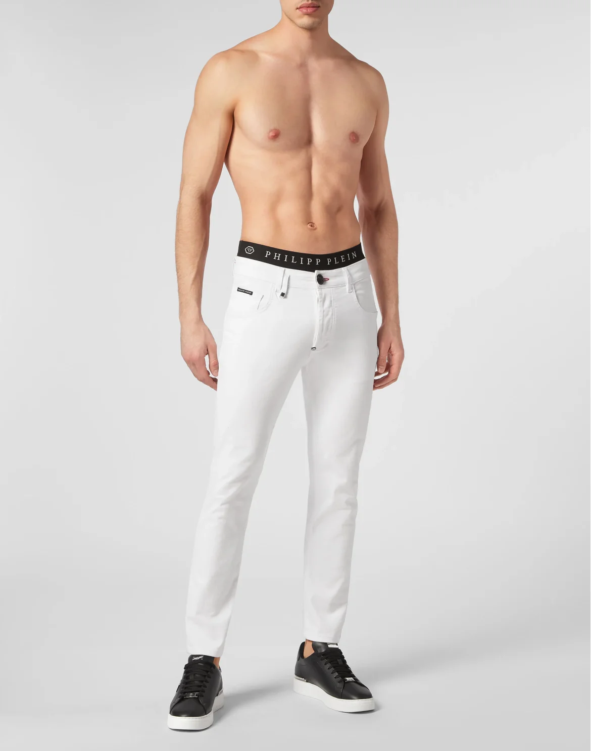 Trousers Skinny Fit, цвет: Белый